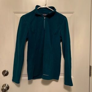 Eddie Bauer Fleece, Green, Small